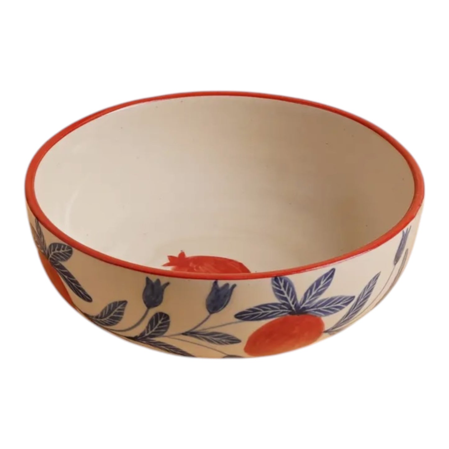 Pomegranate Stoneware Bowl