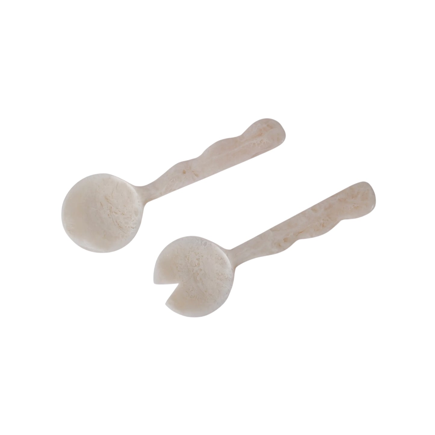 Vanilla Salad Server - Set Of 2