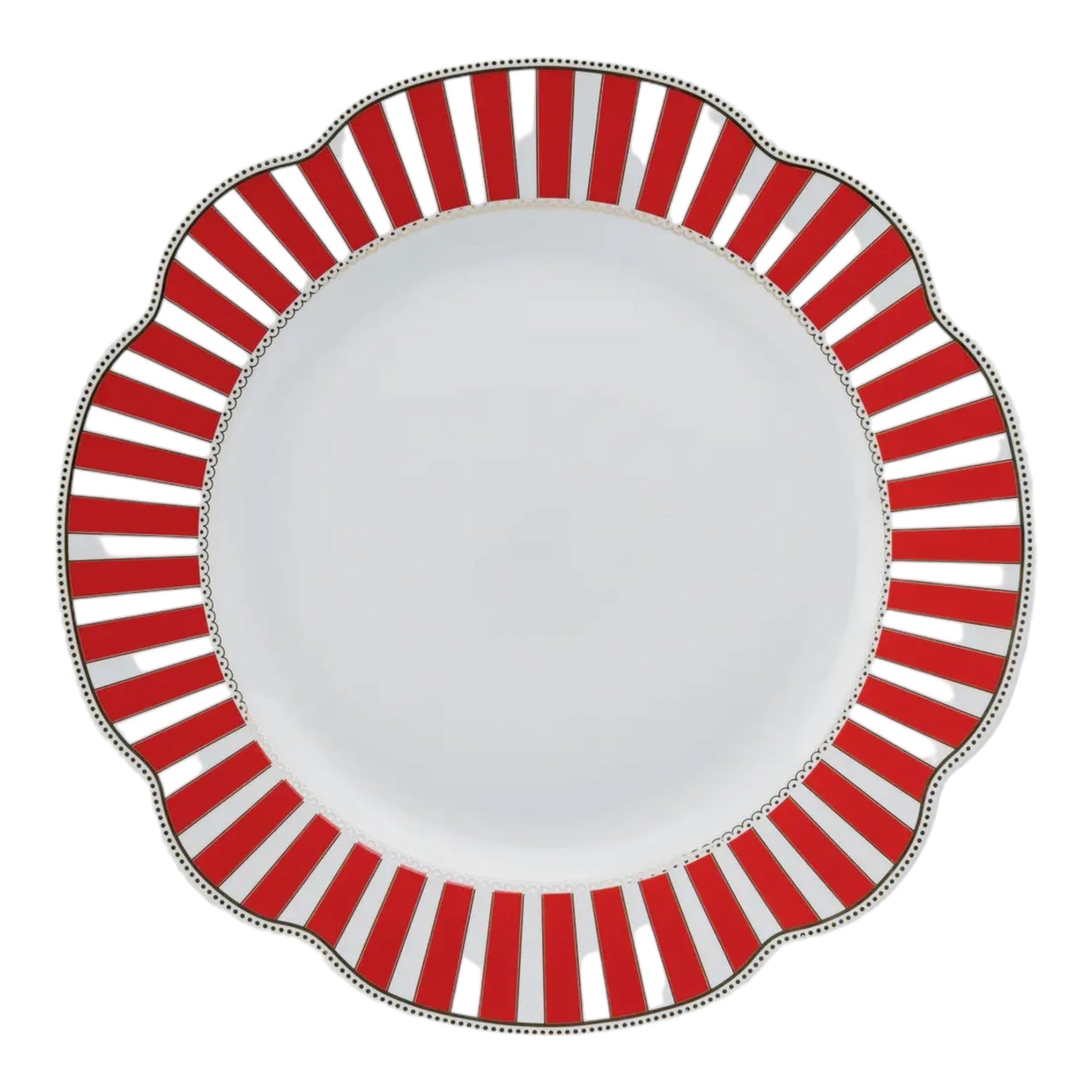 Circa Striped Plate - 11”5